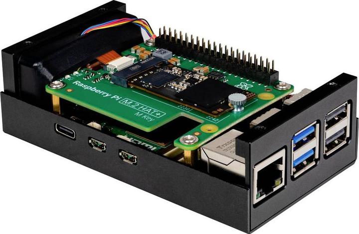 Produktbild Joy-it Gehäuse RB-AlucaseP5-M2 Aluminium