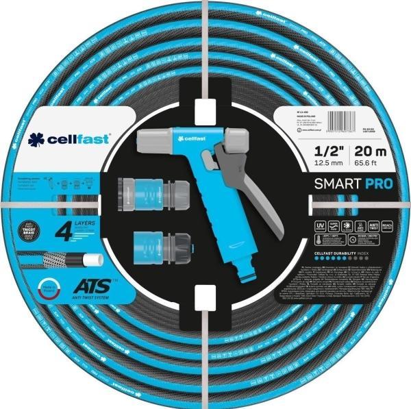 Productafbeelding Cellfast WĄŻ OGRODOWY SMART PRO ATS 1/2" 20mb (20 m, 390 mm)