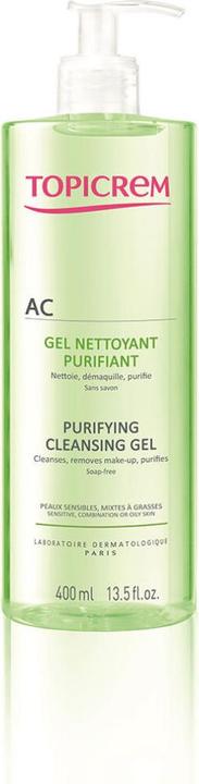 Actual product image Topicrem AC Purifying Cleansing Gel (Cleansing gel, 400 ml)
