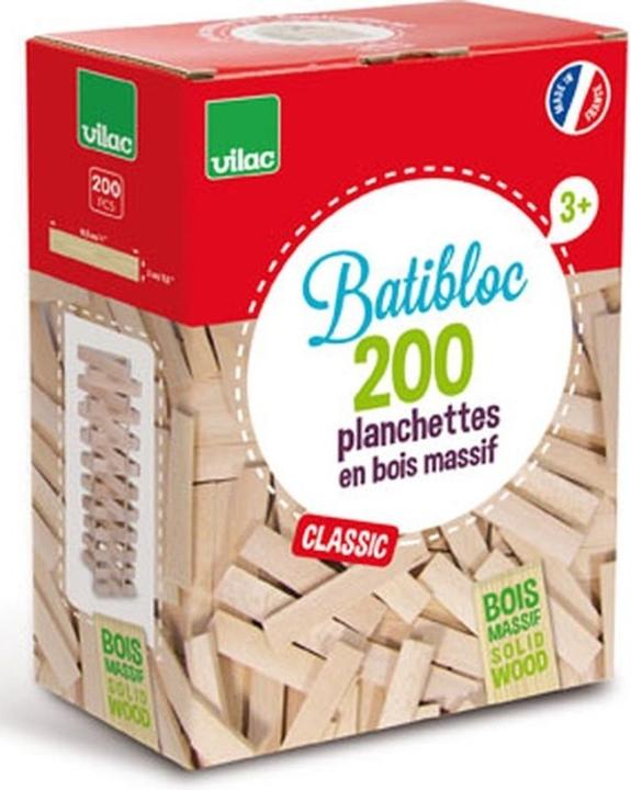 Produktbild Vilac Batibloc Stapelhölzer natur