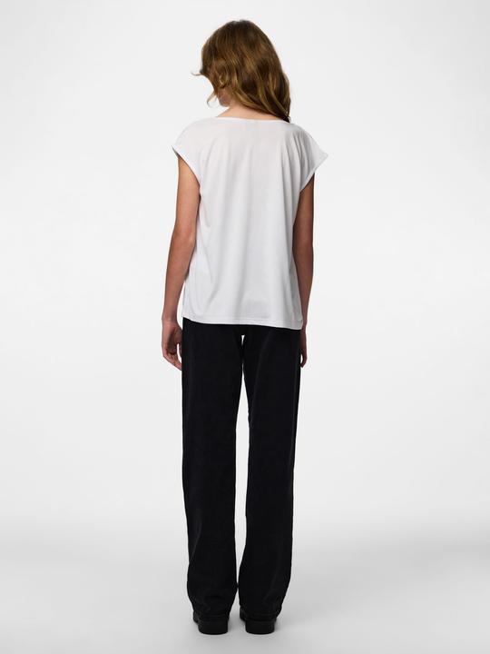 Actual product image Pieces Pckamala Lace V-Neck Tee Jrs Noos Bc (XL)