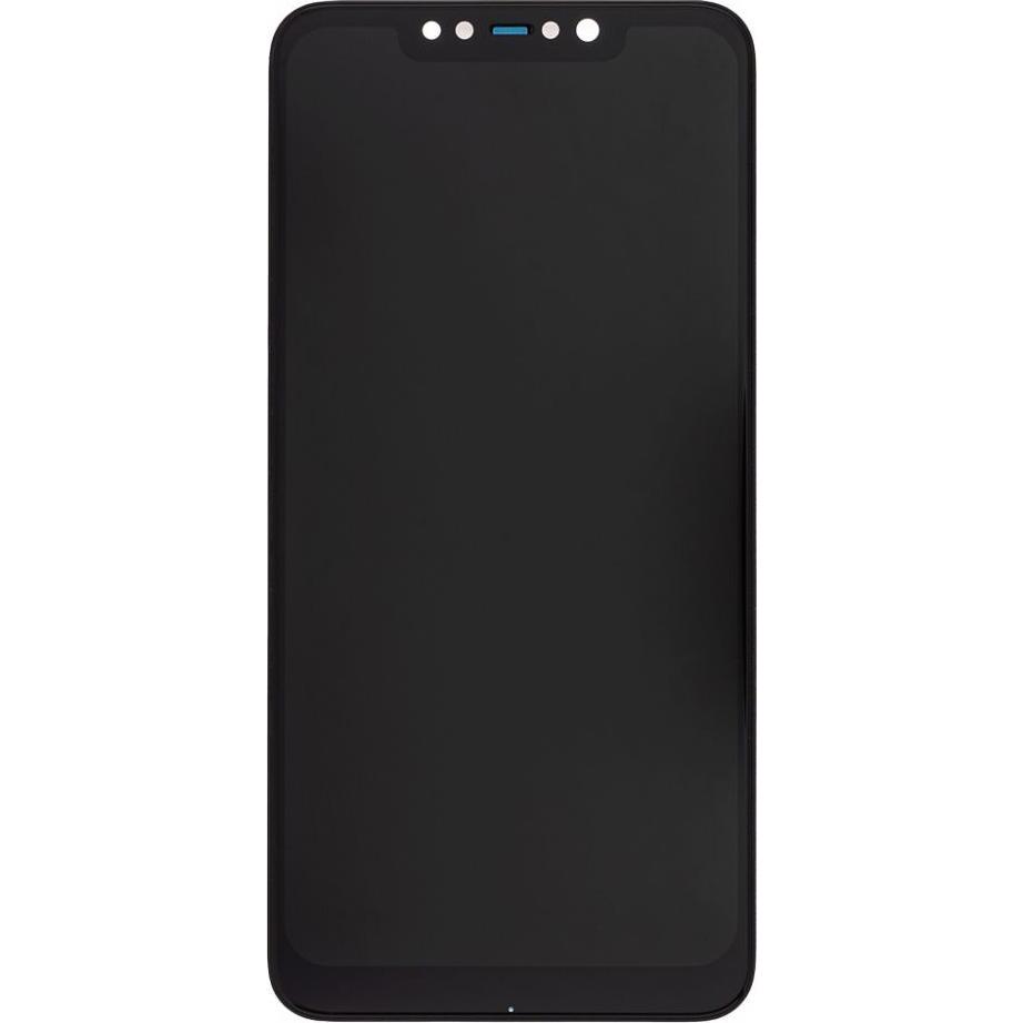 - LCD Display + Touch Unit + Front Cover for PocoPhone F1 Black, Weiteres Smartphone Zubehör, Schwarz