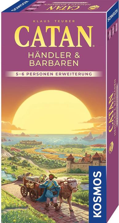 Kosmos CATAN - Marchands & Barbares - Extension pour 5-6 personnes (Allemand)