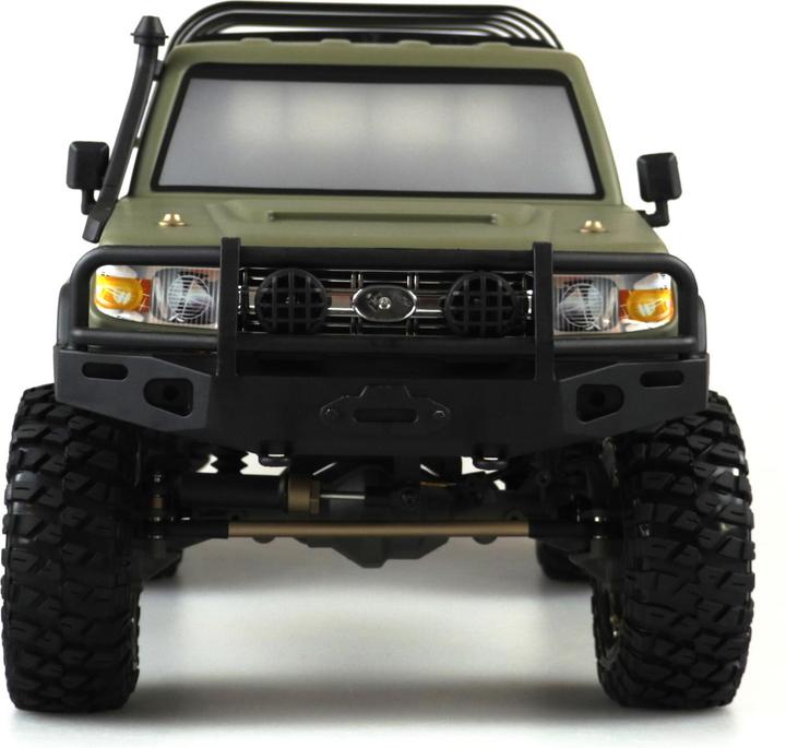 Produktbild Amewi AMXRock RCX10PS Elektro Brushed Crawler 4WD 1:10 RTR Militär grün