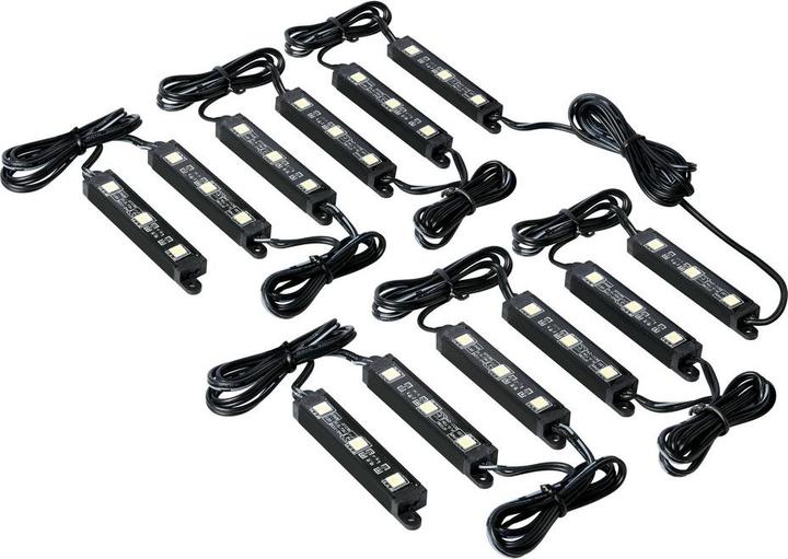 Produktbild Lampa Led Set 12V Unterboden- oder Innenraumbeleuchtung, Rot