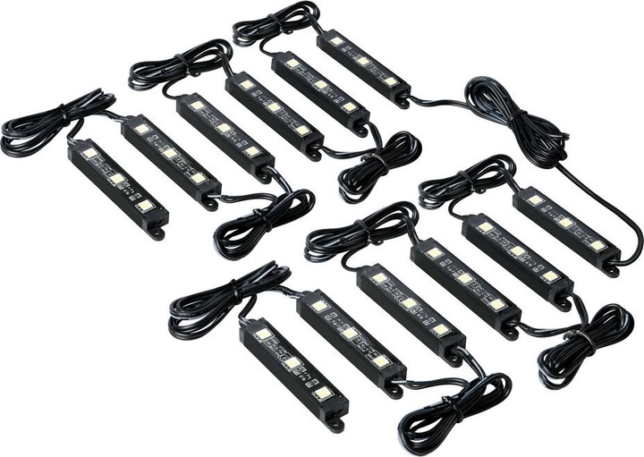 Image du produit Lampa Kit de Led 12V pour éclairage sous châssis ou intérieur, rouge