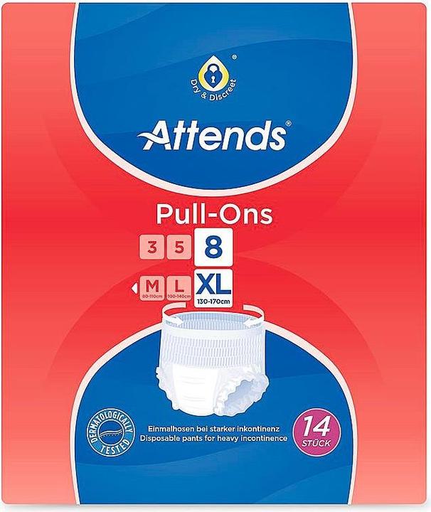 Produktbild Attends Pull Ons 8 XL (14 x, Large plus)