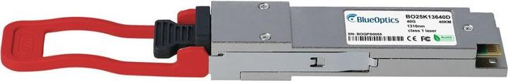 Actual product image BlueOptics Compatible Juniper JNP-QSFP-40GE-ER4 BO25K13640D QSFP Transceiver, LC-Duplex, 40GBASE-ER4, Singlem