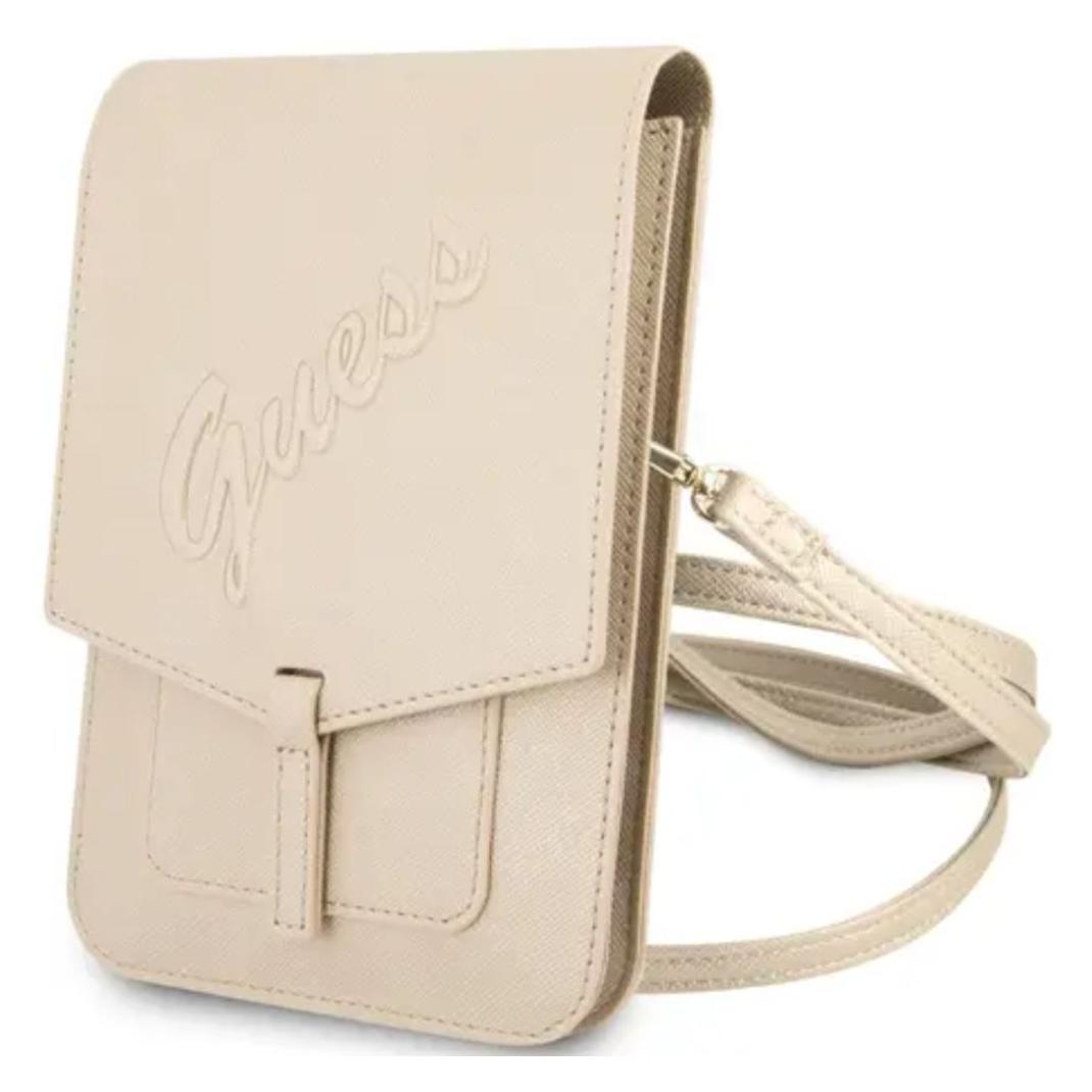 Guess Bag (Apple IPhone 12), Smartphone Hülle, Gold