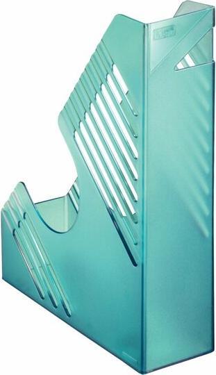 Productafbeelding Bene Tijdschriftenmap 50100BLT blauw-transparant kunststof, DIN A4 (A4)