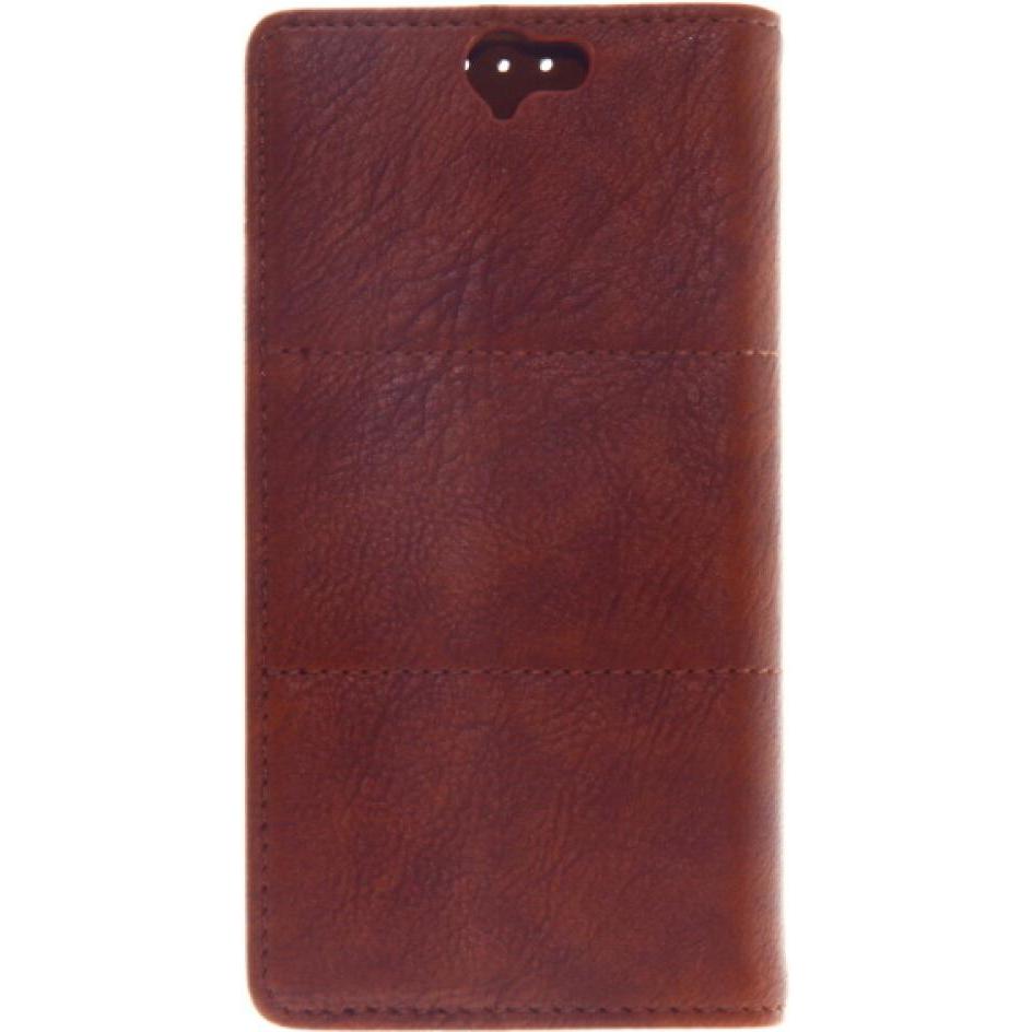 Thumbnail - Royal VKB Book Case Royal for HTC One A9 - brown (HTC One A9), Smartphone Hülle