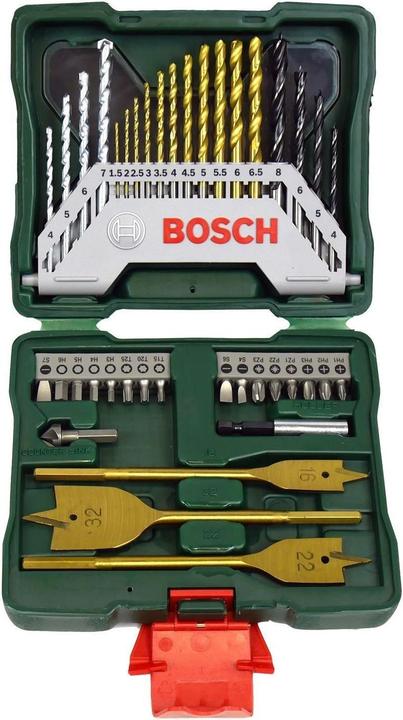 Produktbild Bosch Zubehör X-Line TiN-beschichtetes Set, 40-tlg. (1.5 mm, 2 mm, 2.5 mm, 3 mm, 3.5 mm, 4 mm, 4.5 mm, 5 mm, 5.5 mm, 6 mm, 6.5 mm, 7 mm, 7.5 mm, 8 mm, 8.5 mm, 9 mm, 9.5 mm, 10 mm, 10.5 mm, 11 mm, 16 mm, 22 mm, 32 mm)