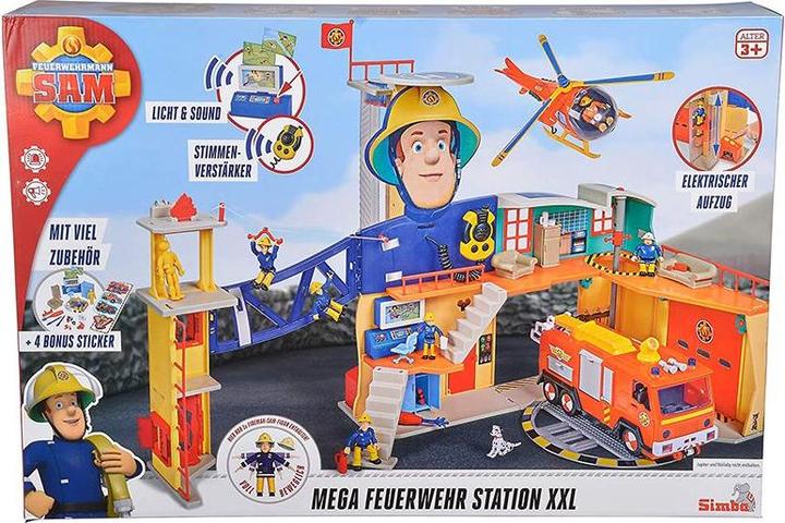 Image du produit Simba Sam Mega Station de pompiers XXL