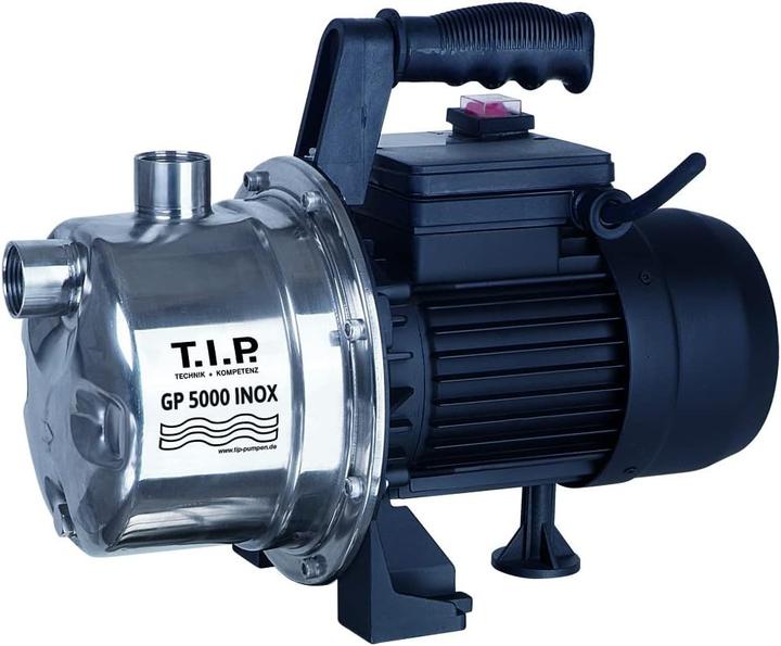 Actual product image TIP Self-Priming Garden Pump with Thermal Overload Protection, 1200W, 5000 L/h Flow, 45m Head (Garden pump)