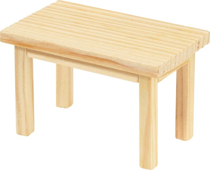 Hobby Fun Mini Furniture Table 8 x 5 x 5 cm