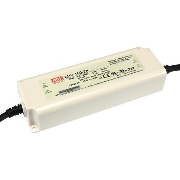 MeanWell SCHALTNETZTEIL - 1 AUSGANG - 150 W - 24 V, Universalladegerät