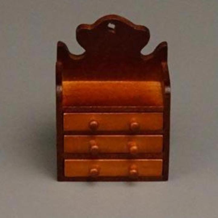 Produktbild Reutter 001.791/9 - Wandkästchen, 3 Schubladen, leer