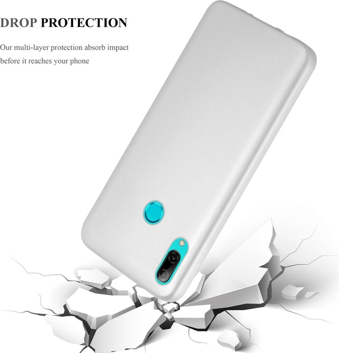 Produktbild Cadorabo TPU Matt Metallic Cover (Huawei P Smart (2019))