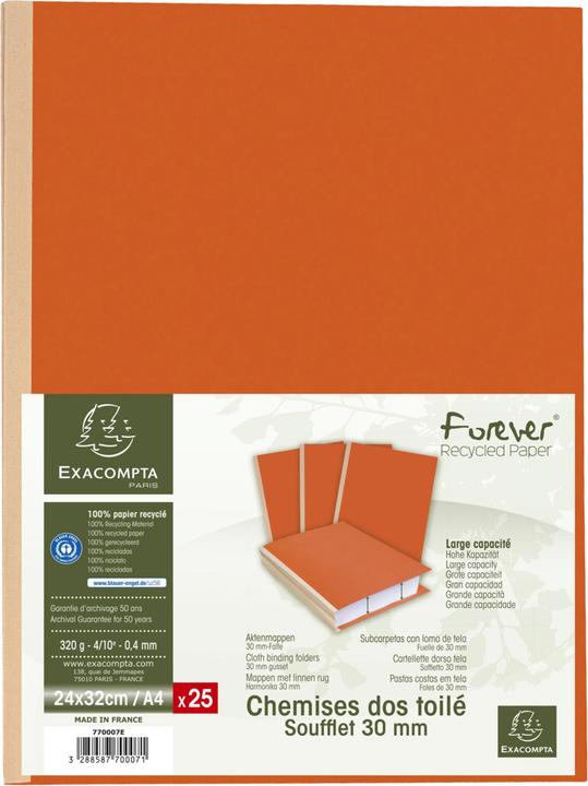 Actual product image Exacompta Collection folders - File covers (A4, 25 x)