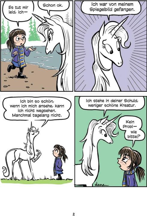 Produktbild Fibi und ihr Einhorn (Bd. 1) (Deutsch, Dana Simpson, 2017)