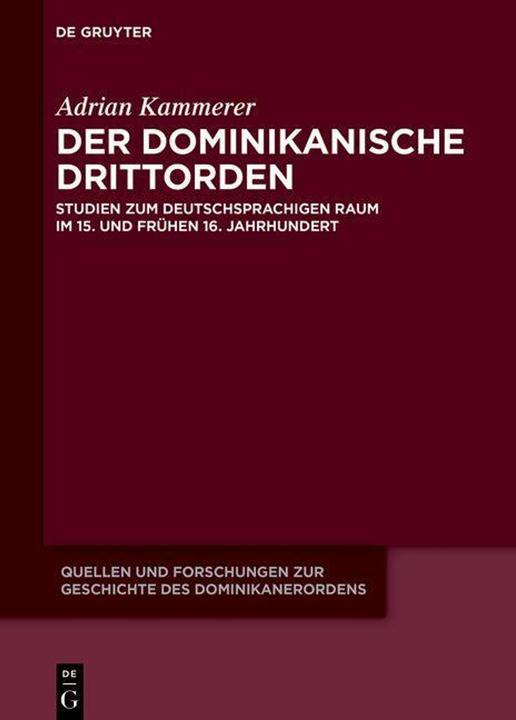 Immagine prodotto Kammerer:Der dominikanische Drittorden (Tedesco, Adrian Kammerer, 2024)