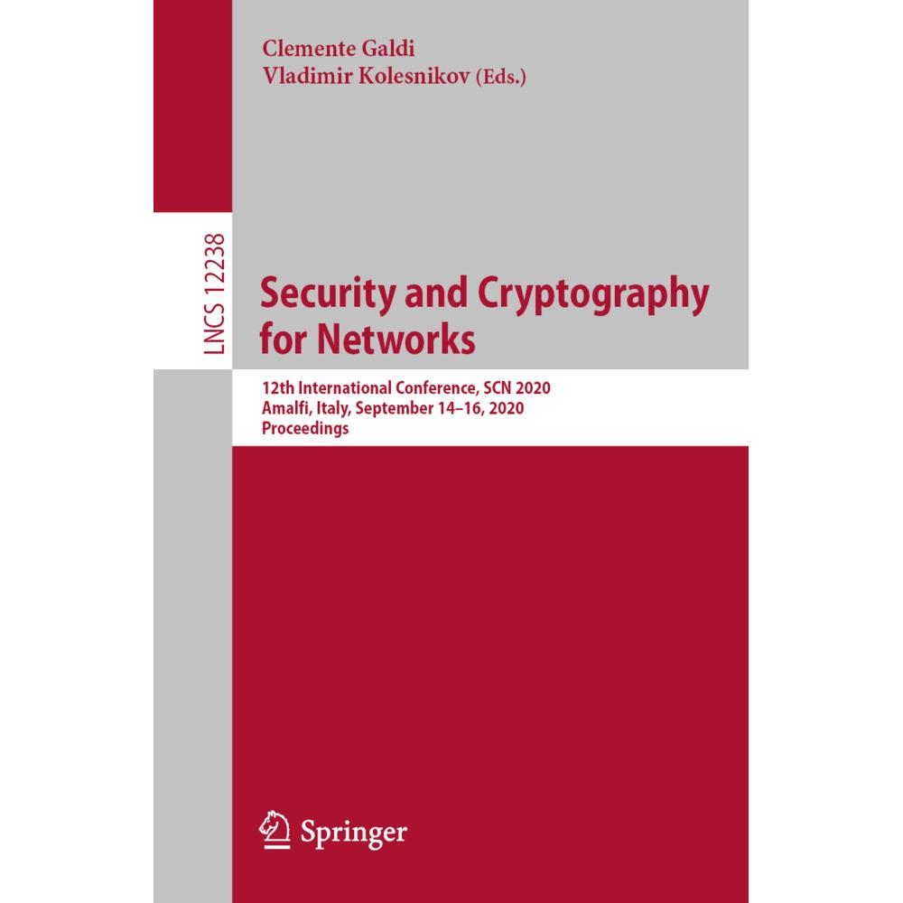 Security and Cryptography for Networks, Fachbücher