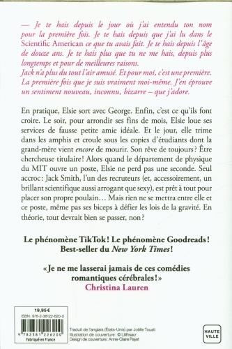 Immagine prodotto Amour, théoriquement (Francese, Ali Hazelwood, 2024)