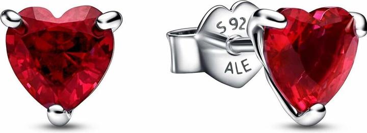 Pandora Cuore rosso (Argento 925)