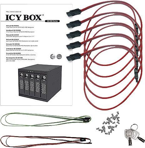 Produktbild Icy Box Backplane-Modul IB-555SSK