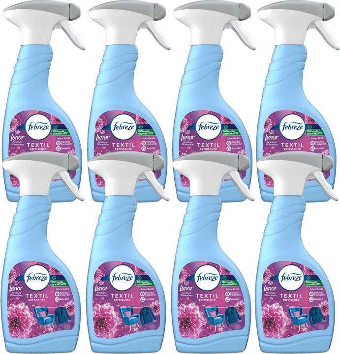 Image du produit Febreze Lenor Textilerfrischer (Amethyst Blütentraum) - 8 x 500 ml