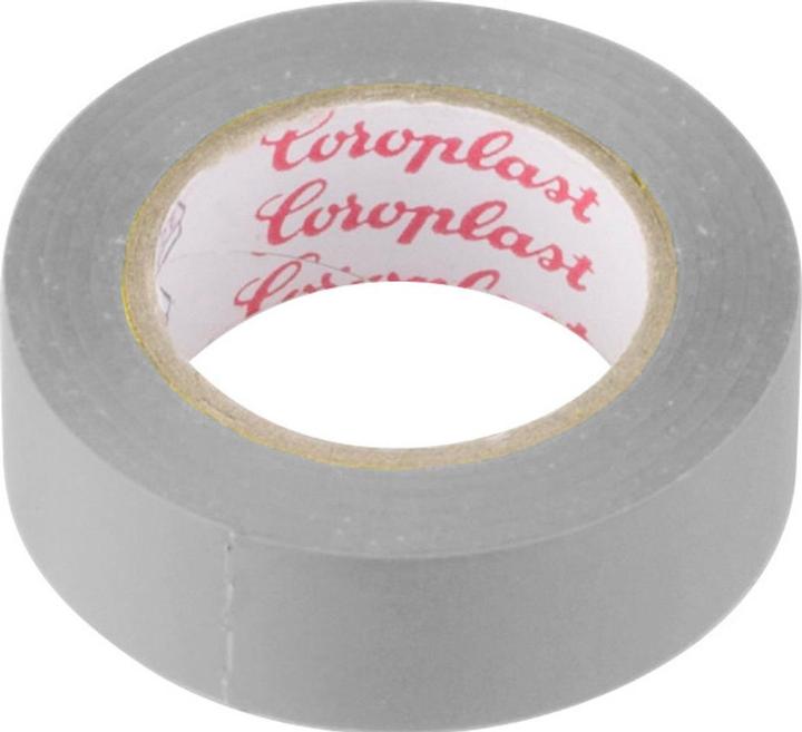 Coroplast Premium isolatietape Isolerend plakband 0,10x15mm x 10m grijs (15 mm)