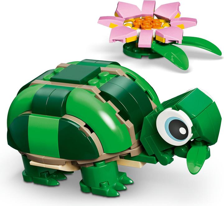 Image du produit LEGO Schildkröte mit Seerose (31377, LEGO Creator 3-in-1)