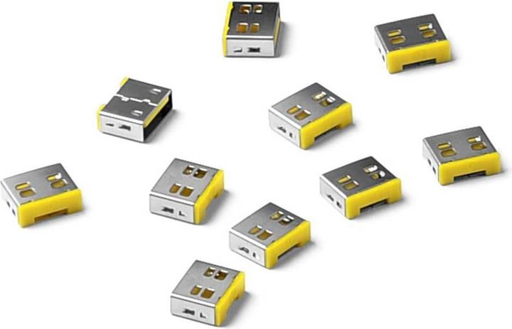 Produktbild Smart Keeper SmartKeeper Basic "USB-A Port" Blocker gelb 10 Stk.