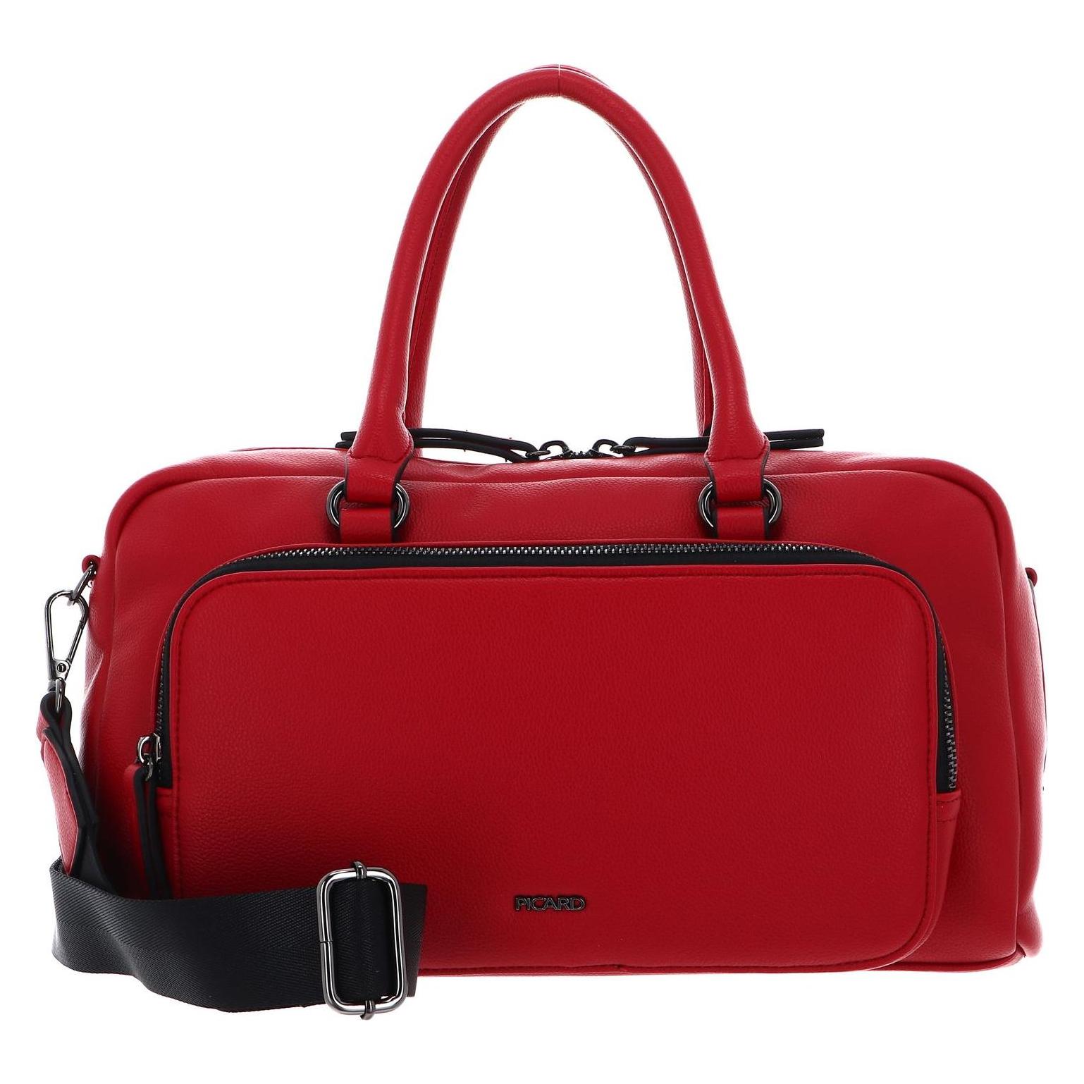 Picard, Damen, Tasche, Multi Shopper, Rot
