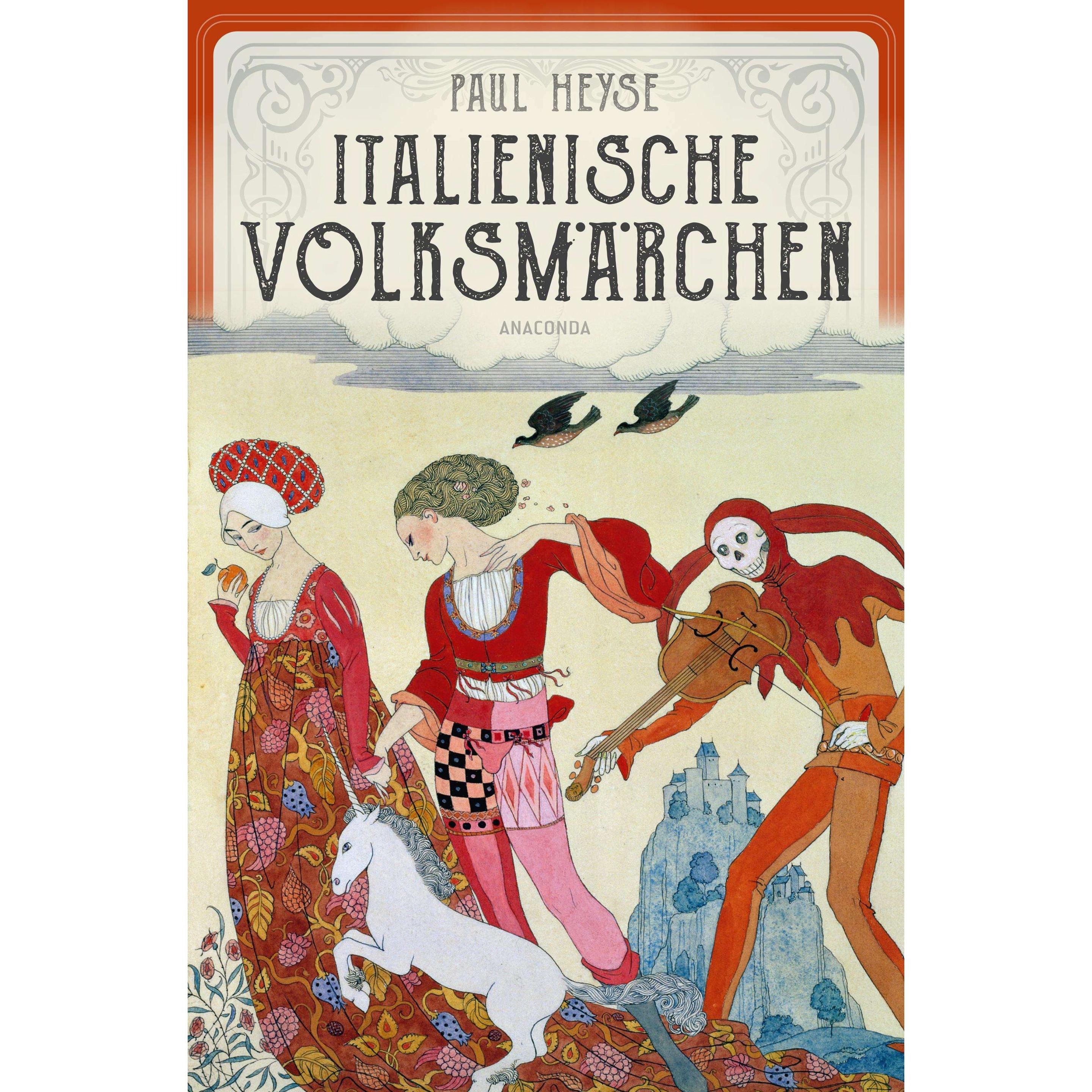 Thumbnail - Italienische Volksmärchen. Mit stimmungsvollen Illustrationen von Max Wechsler, Belletristik von Paul Heyse, Max Wechsle...