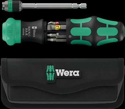 Produktbild Wera Kraftform Kompakt 26 RA-R mit Tasche (Innenvierkant)