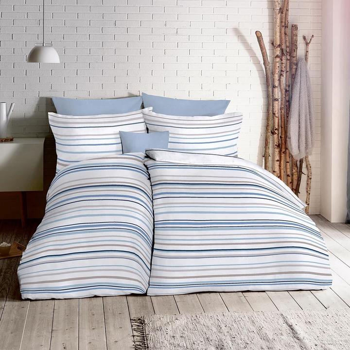 Immagine prodotto Fleuresse Mezza biancheria biancheria da letto Provenza Cassis Dilbeek blu (Set di biancheria da letto, 80 x 80 cm, 200 x 220 cm)