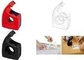 Actual product image tesa Easy Cut hand dispenser, transparent, indelible, display