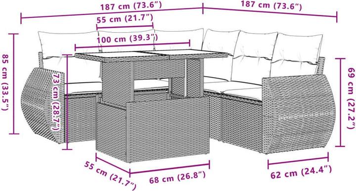 Produktbild vidaXL Celine