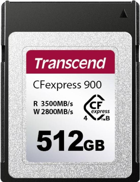 Actual product image Transcend Carte CFextress 512 GB (512 GB, CFexpress type B)