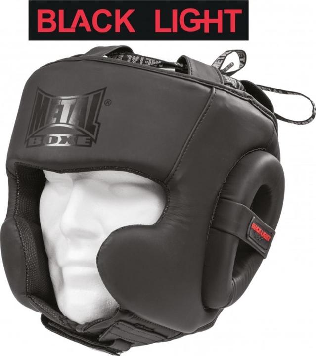 Image du produit MetalBoxe Casque de Boxe Semi Integral Black Light (Taille unique)