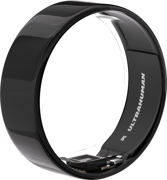 Actual product image Ultrahuman Ring Air- Size-14- Aster Air Black (14, Aster Black)