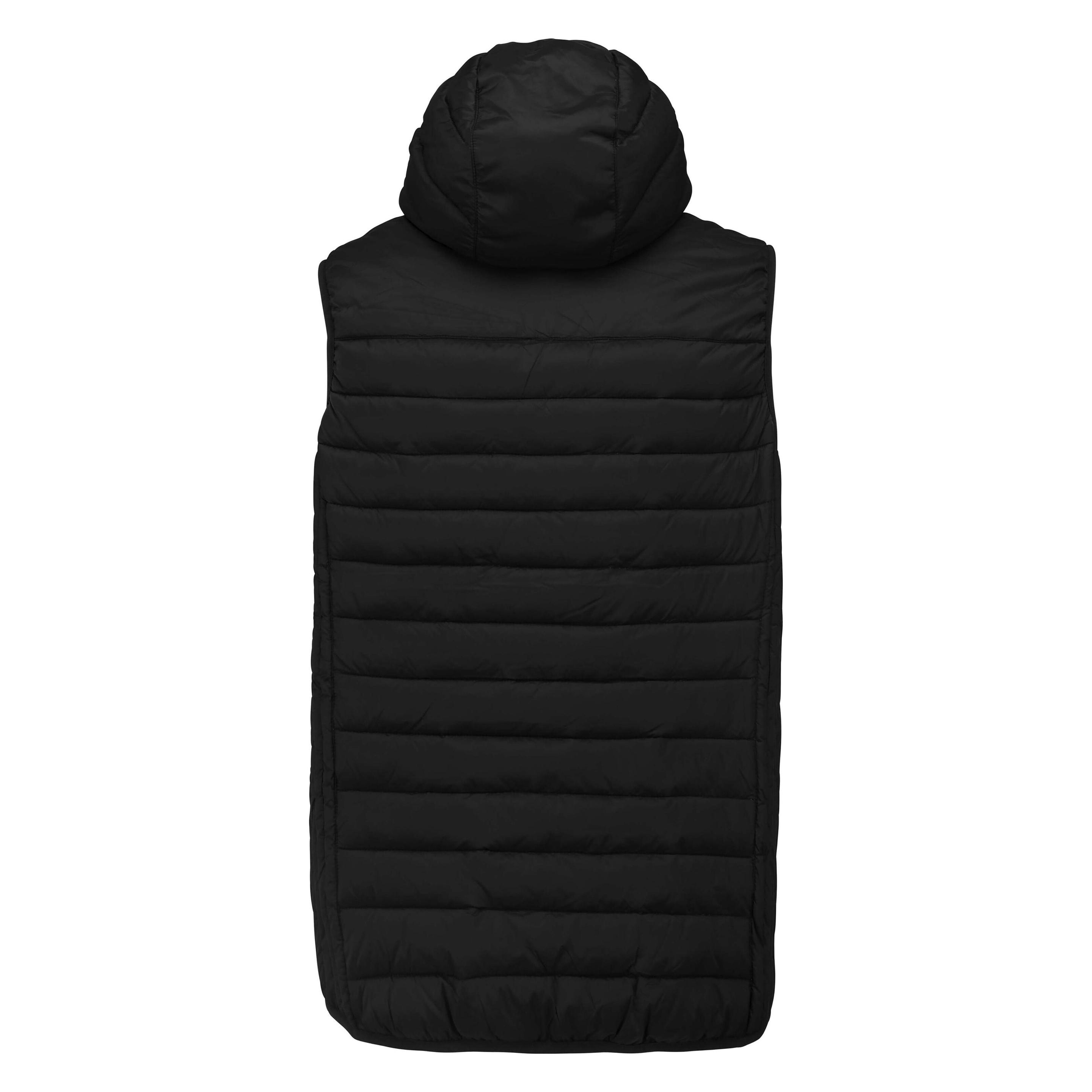 Proact, Damen, Westen, Daunenweste Mit Kapuze Kind, Schwarz, (12XL)
