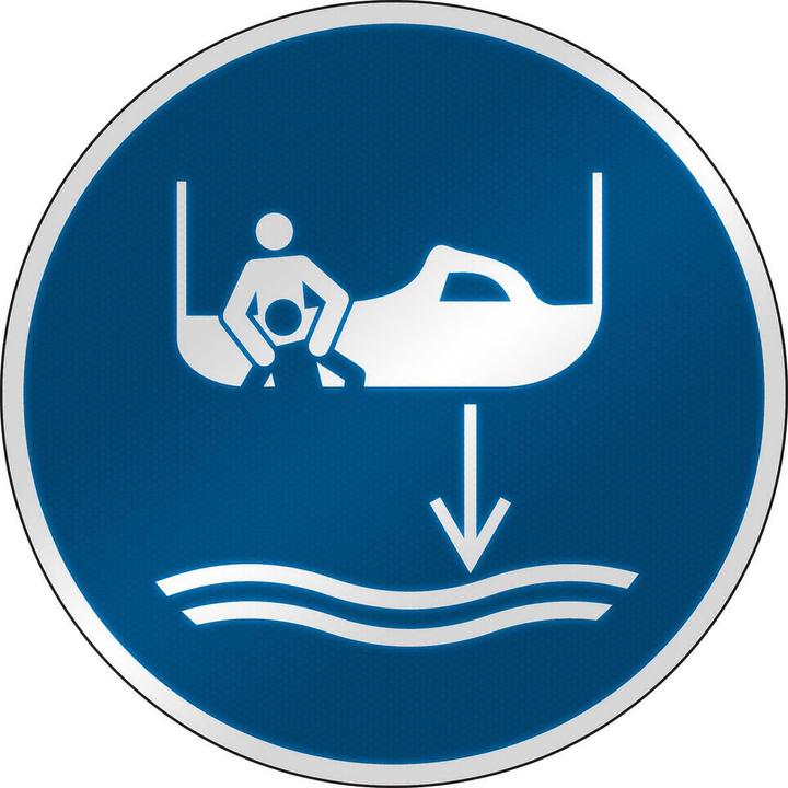 Image du produit Brady ISO Safety Sign - Bas