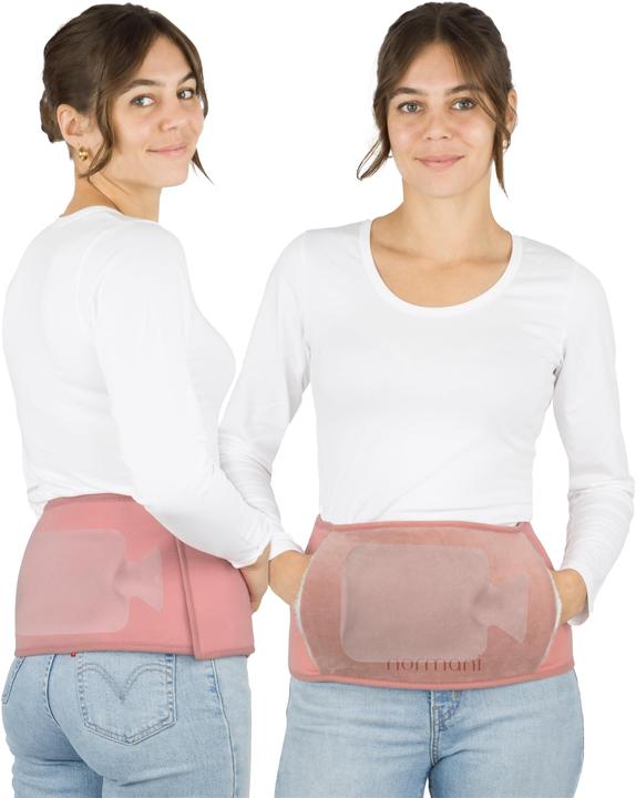 Produktbild Normani Wärmflaschen Gürtel mit 2 Wärmflaschen Newtok - 9575 (0.75 l, Bettflasche mit Bezug)