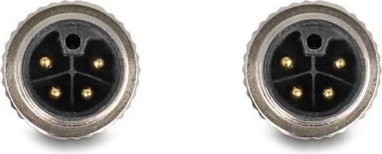 Produktbild Delock M12 Kabel L-kodiert 4 Pin Stecker zu Stecker PUR schl