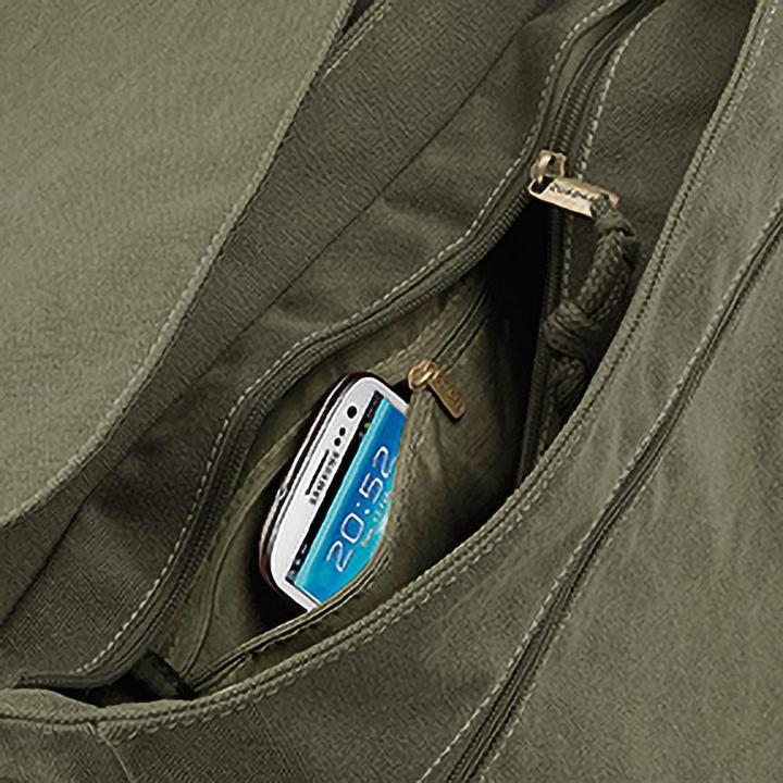 Actual product image Quadral Vintage Canvas Despatch Bag - 14 Litres