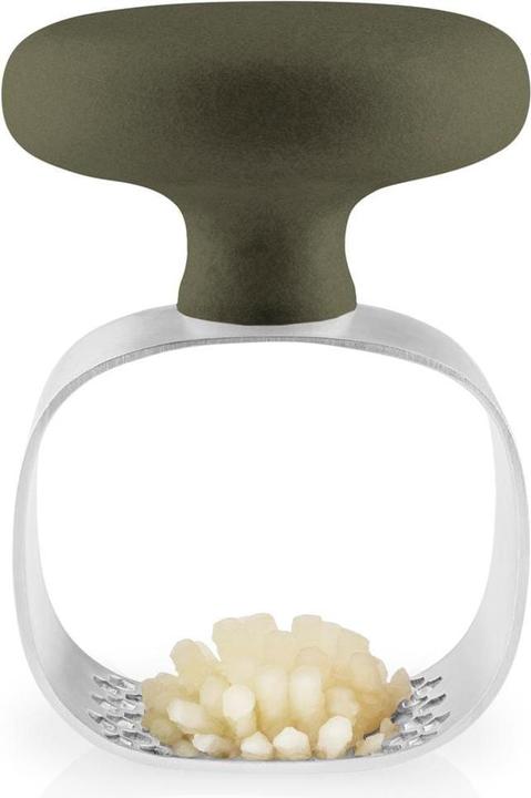 Actual product image Eva Solo Garlic Press Green Tool Silver