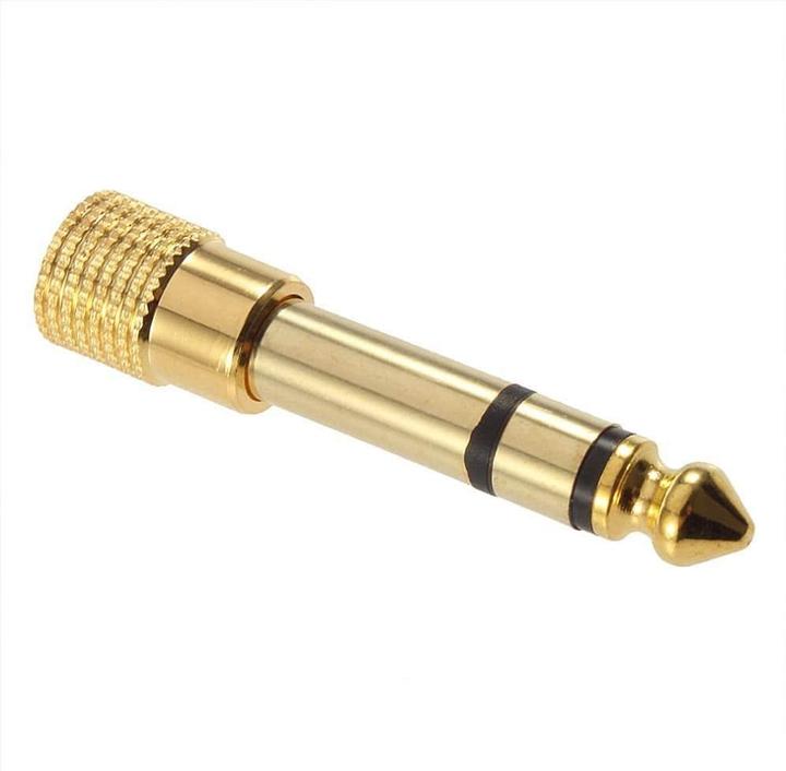 Immagine prodotto JTI Adattatore da 3,5 mm Hona a 6,5 mm Hane (Adattatore jack)