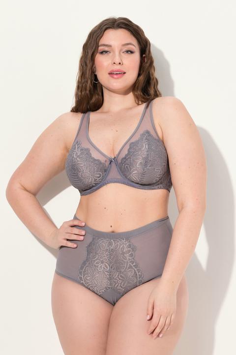 Produktbild TruYou Bügel-BH, Spitze, Mesh-Träger, Cup B - E (85 C)